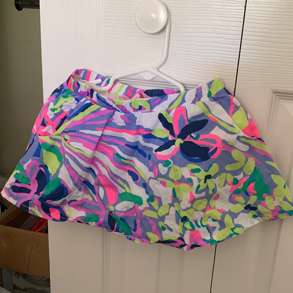Lilly Pullitzer floral skort